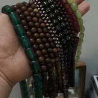 تسبیح سندلوس. شاه مقصود .کشکول. عناب .خرما