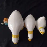 مجسمه ی سه مرغ آبی برای لبه ی هود|مجسمه، تندیس، ماکت|اصفهان, مفتح|دیوار