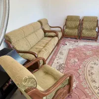 مبل ۷ نفره چوبی اصل