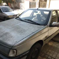 پژو 405glxدوگانه دستی نقری