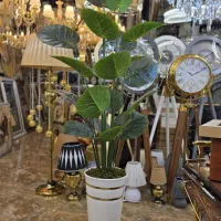 درخچه مصنوعی گل مصنوعی مدل پتوس سبز ارتشی