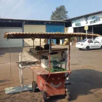 فروش فوری گاری  اهنی جنس عالی و چادر باهمه تجهیزات