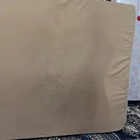 تخت خواب دو نفره کامل با تشک وتمیز ونو|تخت و سرویس خواب|کارون, |دیوار