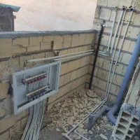 لوله کشی آب فاضلاب،پکیج،گرمایش از کف،مخزن تانکر