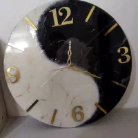 چند مدل تابلو وساعت رزین