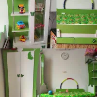سرویس اتاق خواب کودک|تخت و سرویس خواب|قوچان, |دیوار