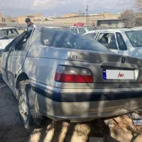 پژو پارس تصادفی