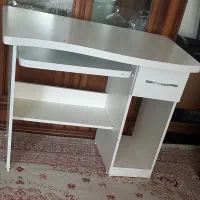 میزکامپیوترو تحریر سفید|میز تحریر و کامپیوتر|قزوین, |دیوار