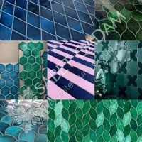 کاشی و سرامیک دست ساز ، کاشی لعابدار