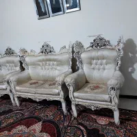 مبل ۷نفره کارکرده در حد نو