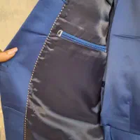 کت شلوار آبی کاربنی سایز ۴۸|لباس|اصفهان, ناژوان|دیوار