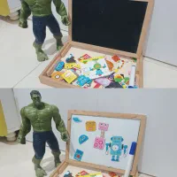 تخته وایت برد و سیاه مگنتی به همراه اکشن فیگور