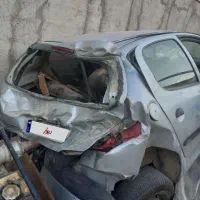 پژو ۲۰۶ تصادفی|خودرو سواری و وانت|اردل, |دیوار