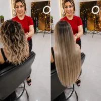 خدمات زیبایی و رنگ و لایت