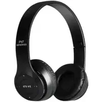 هدفون بلوتوثی تاشوی مشکی P47 مدل 1910