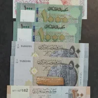 ۱۰ جفت (۲۰ قطعه) اسکناس خارجی بانکی نو|کلکسیون سکه، تمبر، اسکناس|مشهد, عامل|دیوار