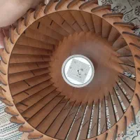 دو عدد لوستر چوبی و کریستالی|لوستر و چراغ آویز|اصفهان, ملکشهر|دیوار