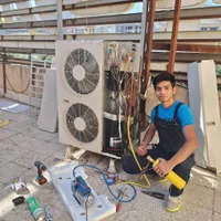 نصب تعمیر سرویس کولرگازی پکیج داکت اسپلیت و..