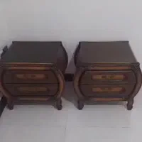 سرویس خواب و میز تلویزیون و لوستر|تخت و سرویس خواب|شاهین‌شهر, عطار|دیوار