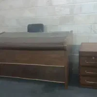 ست کامل میز مدیریتی چرم و چوب