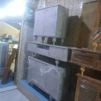 میز تلوزیون جاکفشی و آینه کنسول