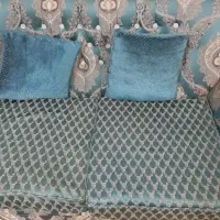 مبل ۷نفره به همراه میز وسط وعسلی|مبلمان خانگی و میز عسلی|آمل, |دیوار