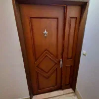 درب چوبی نراد دولنگه ورودی واحد اپارتمان|مصالح و تجهیزات ساختمان|رشت, منظریه|دیوار