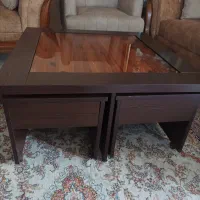 میز عسلی کاملا سالم|مبلمان خانگی و میز عسلی|لاهیجان, شیشه گران|دیوار