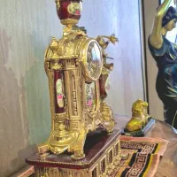 ساعت برنز کلیسا کمیاب قدیمی امضادار