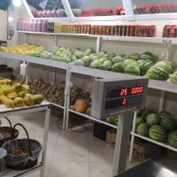 دکور میوه فروشی با ترازو|فروشگاه و مغازه|گلبهار, شهر جدید گلبهار|دیوار