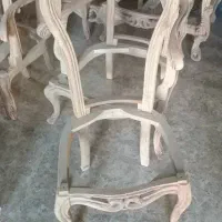 دو دستک مبل دسته چوبی اماده تحویل|مبلمان خانگی و میز عسلی|چهاردانگه (تهران), |دیوار