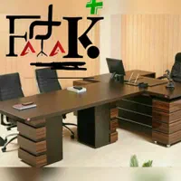 میز مدیریت f40 مبل نیم ست اداری|دفتر کار|کرمان, |دیوار