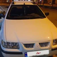 سمند EF7 دوگانه کارخانه ۱۳۹۰ سفید