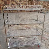 دوعدد ترولی آبچکون ۴طبقه سفارشی ساز (ترالی آبچکان)|کافیشاپ و رستوران|تهران, شکیبا|دیوار