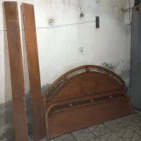 تخت دونفره چوبی