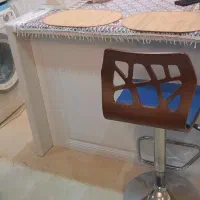 کابینت جزیره و کانتر آشپزخانه با ۴ عدد صندلی گردان|میز و صندلی غذاخوری|تهران, تهرانپارس غربی|دیوار