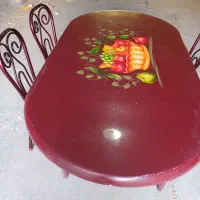 فروش میزنهارخوری شیک با۴ صندلی