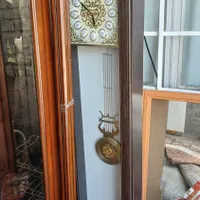 با سلام  بوفه چوب. اینه قدی.   ساعت ایستاده.|بوفه، ویترین، کنسول|اردبیل, |دیوار