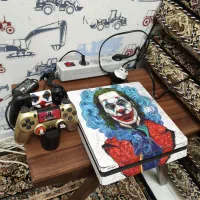 پلی استیشن۴کپی خور اسلیم با شارژردسته کارخانه سونی|کنسول، بازی ویدئویی و آنلاین|سنندج, |دیوار