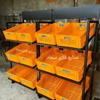 تولیدی قفسه و استند سبد فروشگاهی سبد چیبس پوفک