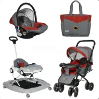 ست ۴ تیکه کالسکه،کریر،روروئک،ساک