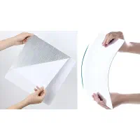 آینه چسبی نشکن طرح مستطیل|آینه|ساری, |دیوار