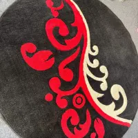 دوجفت فرش گرد1/۵در1/۵