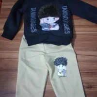 بلوز شلوار پسرانه در حد نو