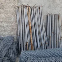 فنس توری حصاری گالوانیزه پایه بتنی و فلزی|عمدهفروشی|نوشهر, |دیوار