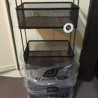 قفسه چوبی فلزی کاملا نو و بدون استفاده