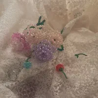 گل تزیینی رز  کریستالی