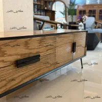 میز تلویزیون چوبی جدید و فوق العاده شیک از تولیدی|میز تلویزیون|مشهد, کوثر|دیوار