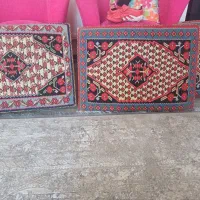 سلام  دوجفت پشتی دست بافت قدیمی