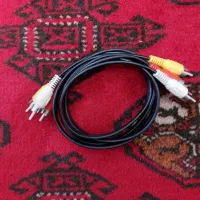 کابل RCA سه به سه (صوت و تصویر) سالم